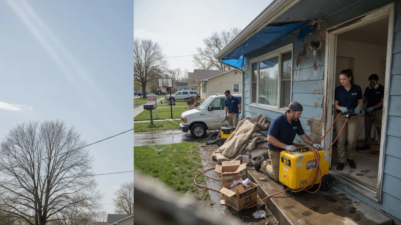 Basement Flood Cleanup in Clarksville, TX near me